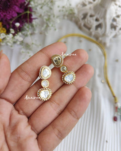 Real Moissanite necklace set
