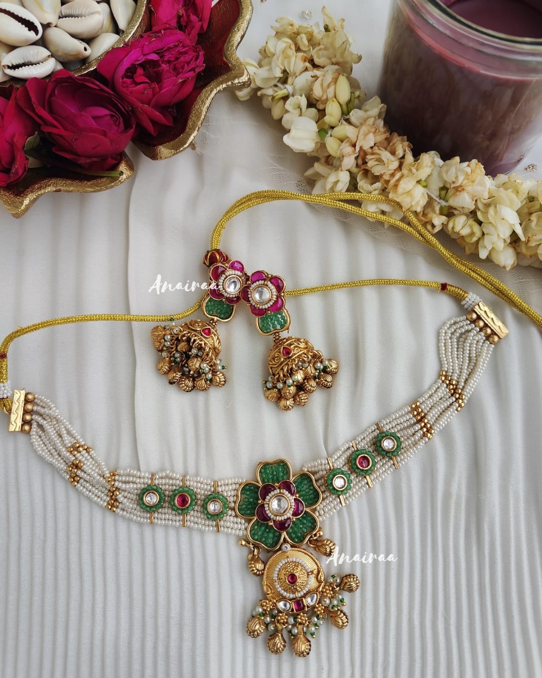 Antique choker set
