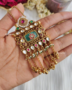 Antique long necklace set