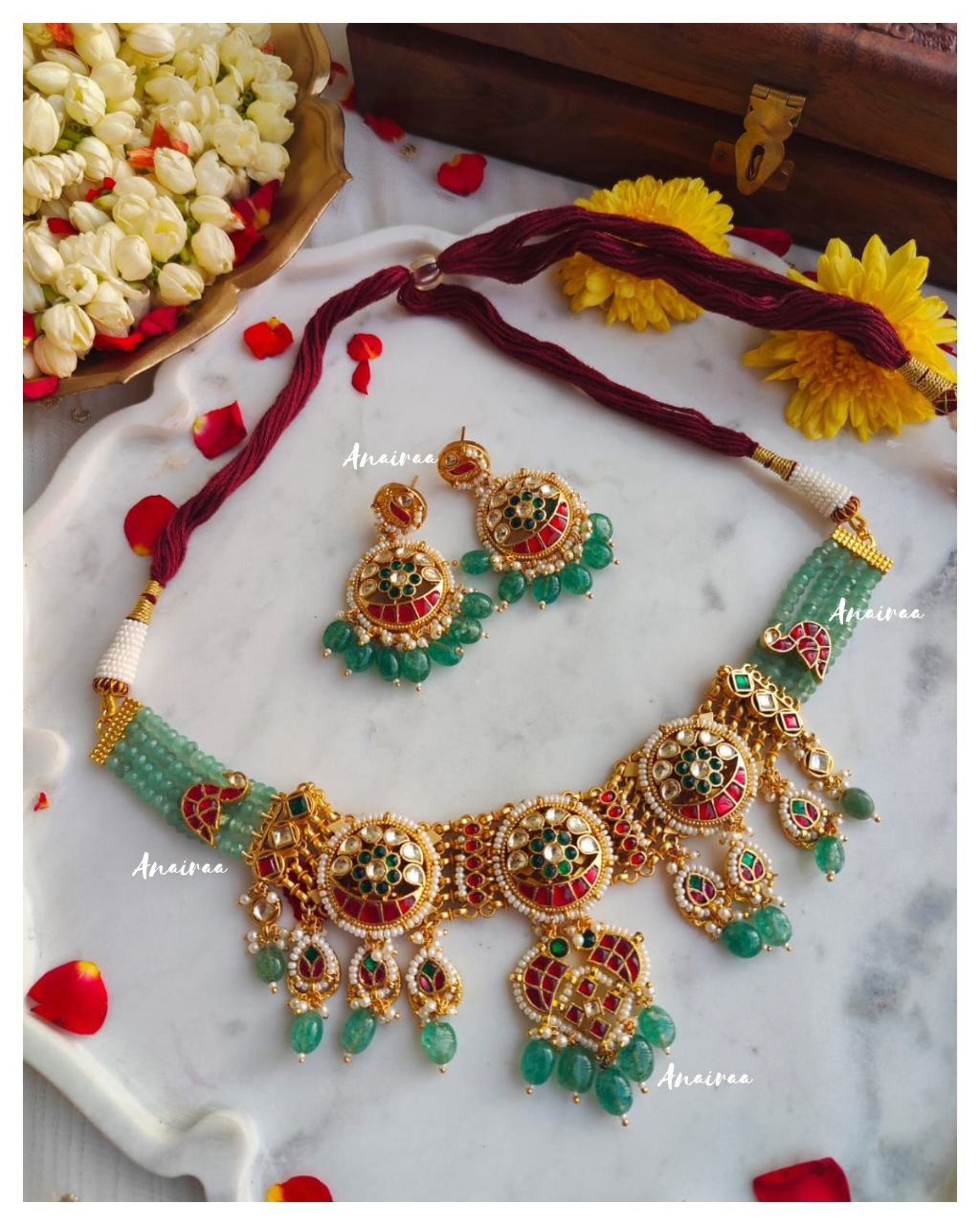 Saranya choker set