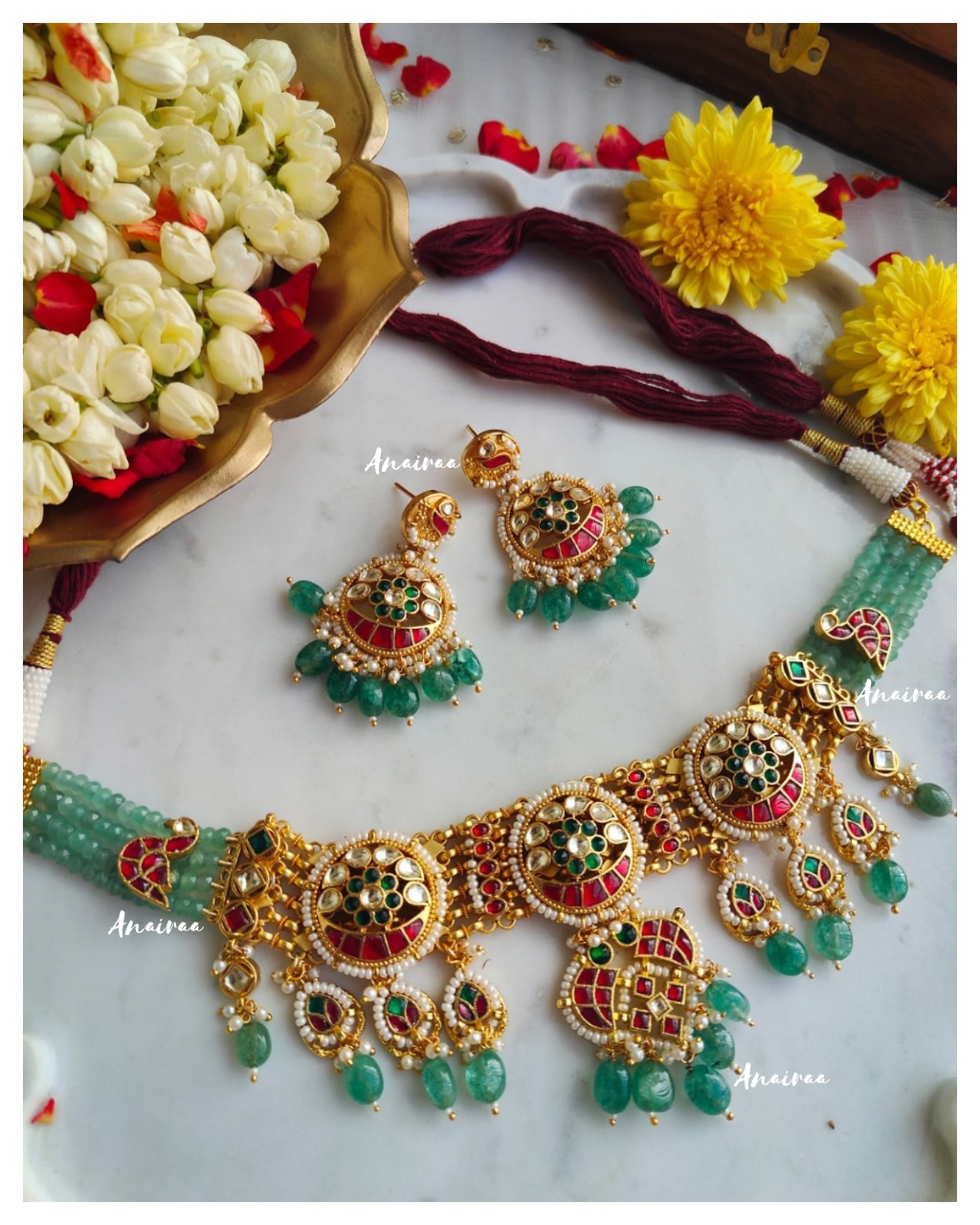 Saranya choker set