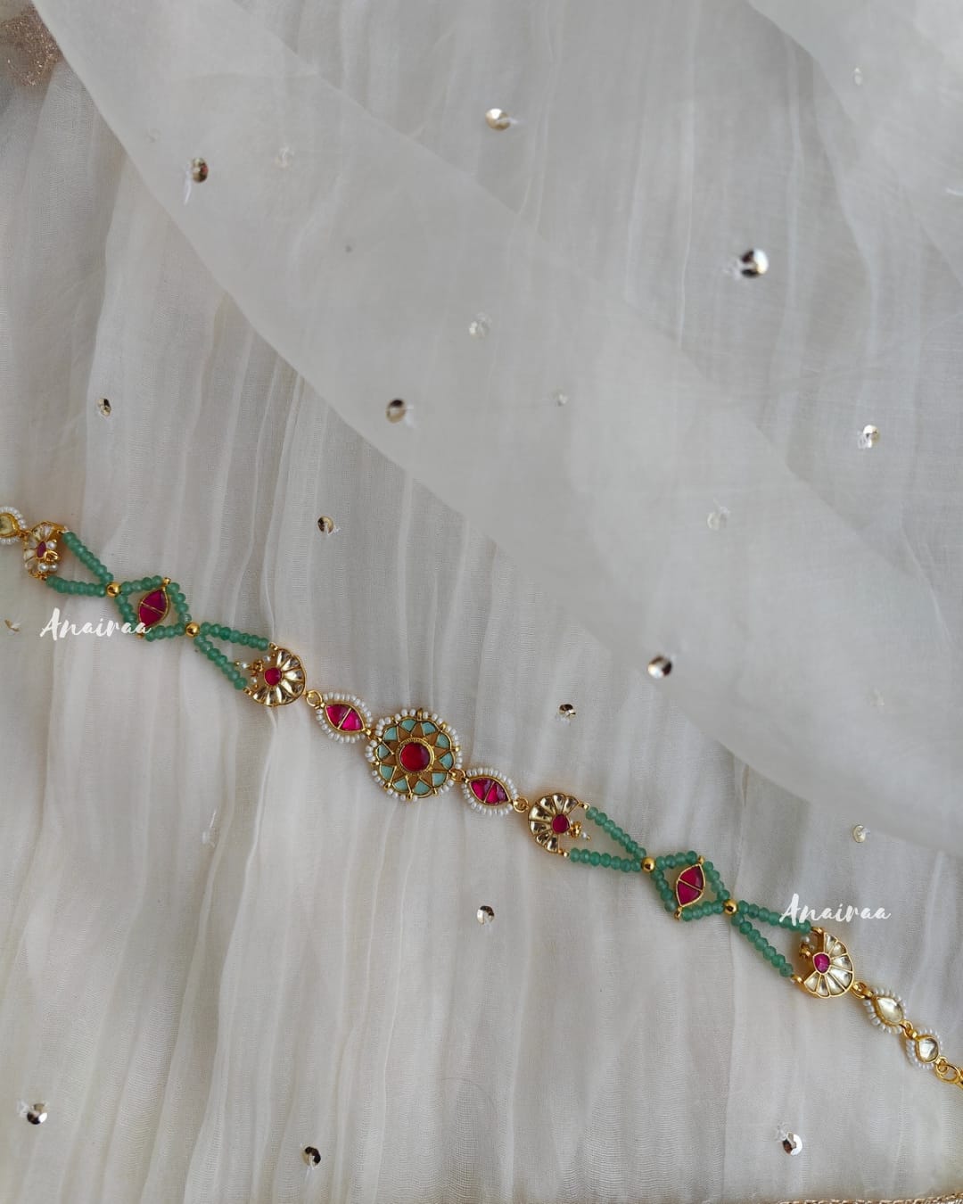 Reya paachi kundan sheeshpatti