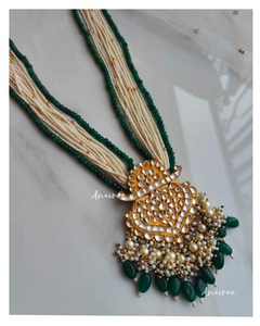 Long kundan necklace