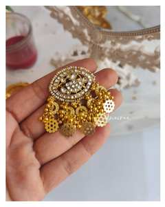 Paachi Kundan ring