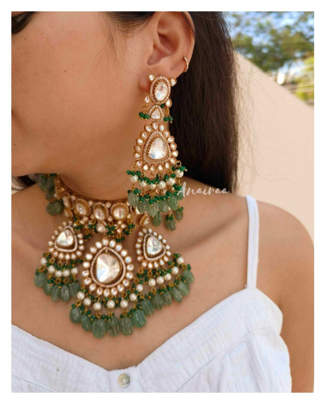 Polki choker set