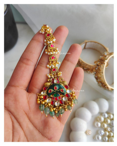 Heritage Kundan Maangtika