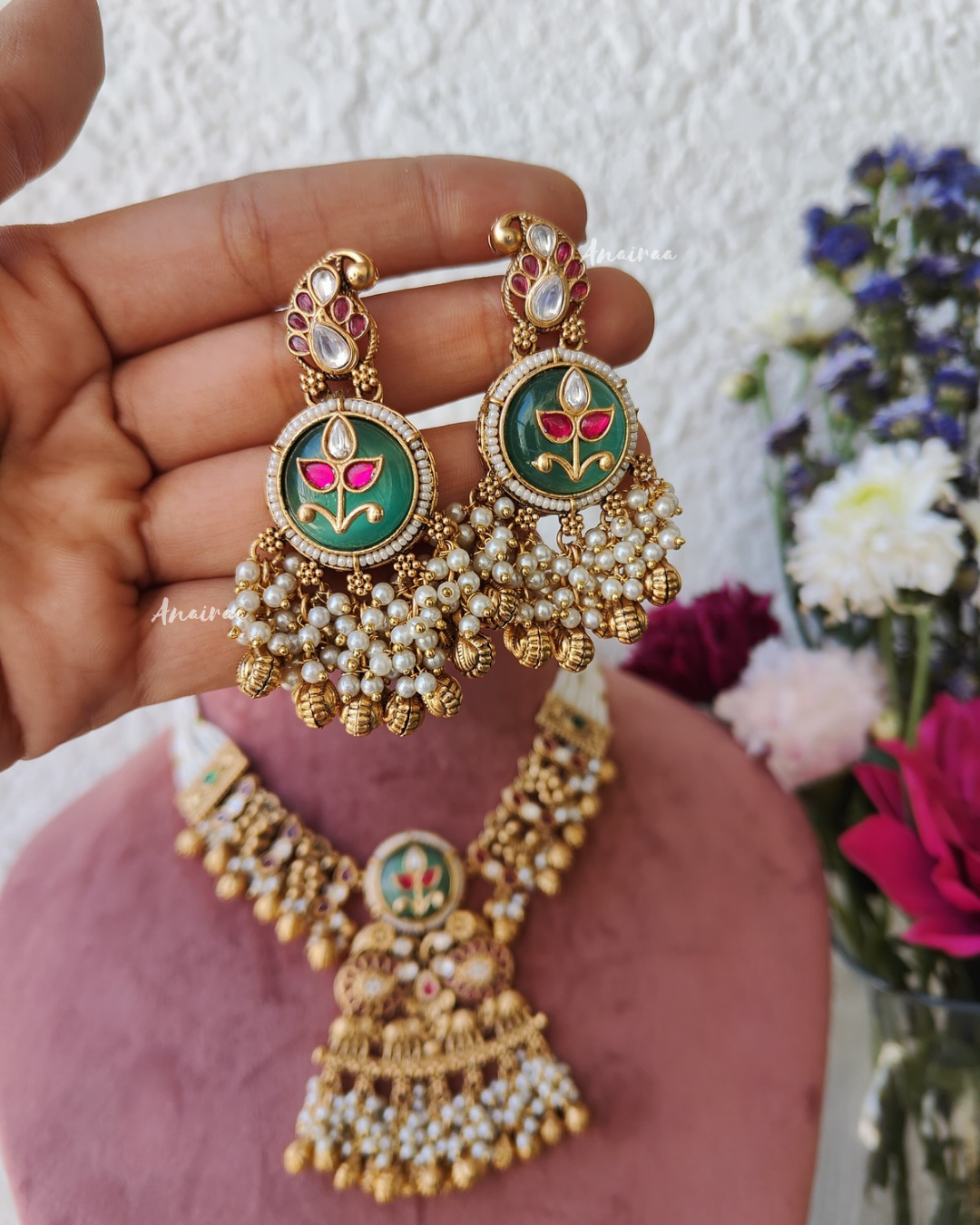 Samriddhi Antique necklace set