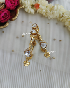 Polki non openable bangles