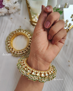 Paachi Kundan bridal bangles
