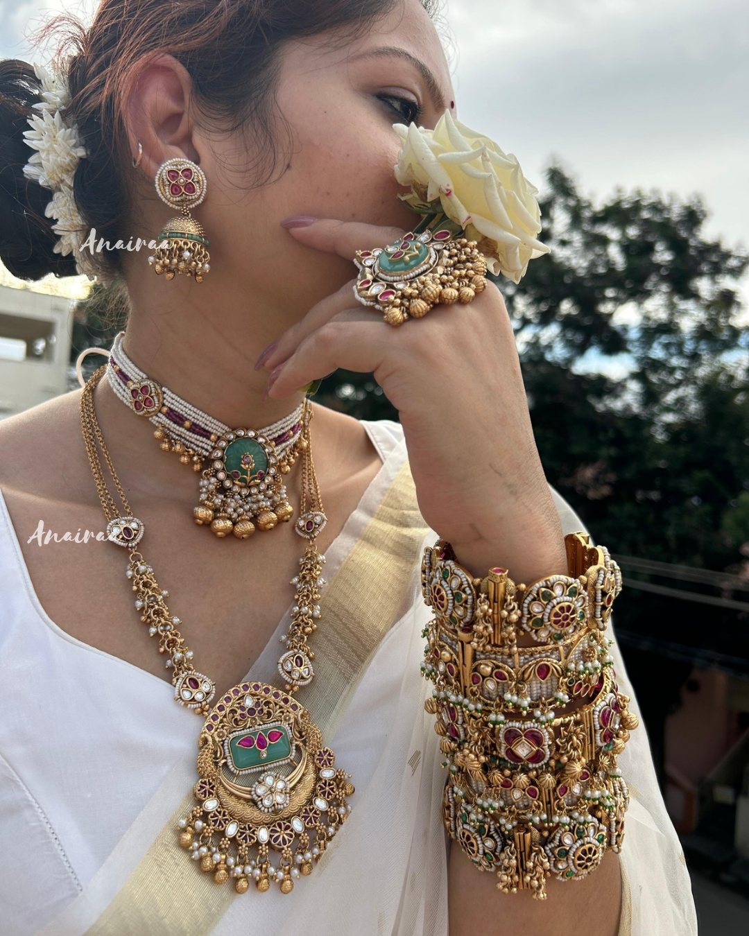 Antique Kundan set
