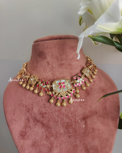 Kadi kundan choker set