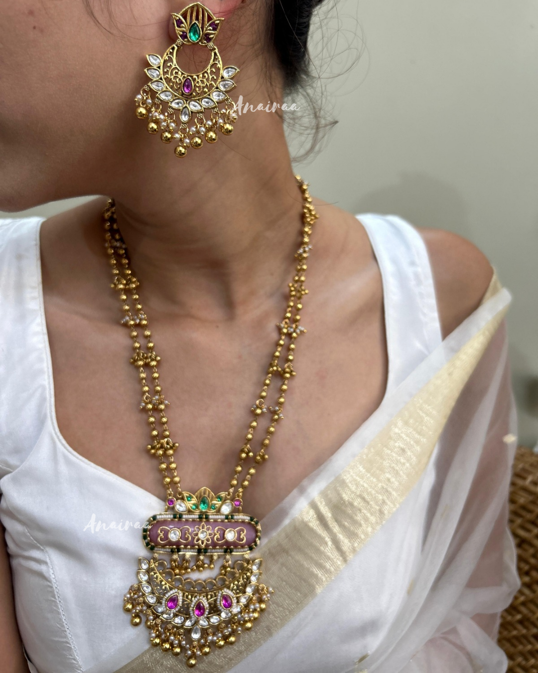 Heritage long necklace set