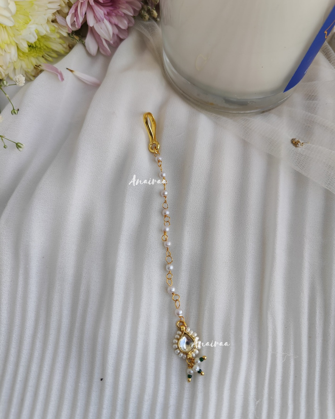 Kundan maangtikka for kids