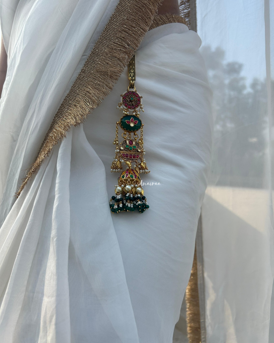 Heritage kundan kamar chabi