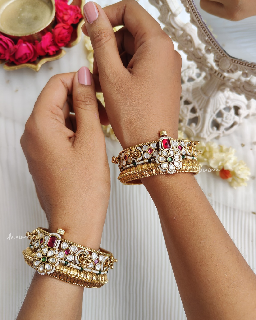 Antique openable bangles