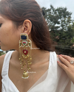 Kashmiri ghungroo earrings