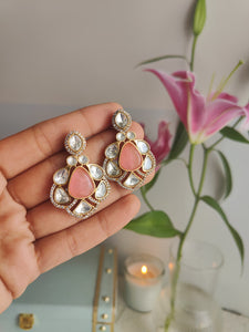 Polki peach hasli set