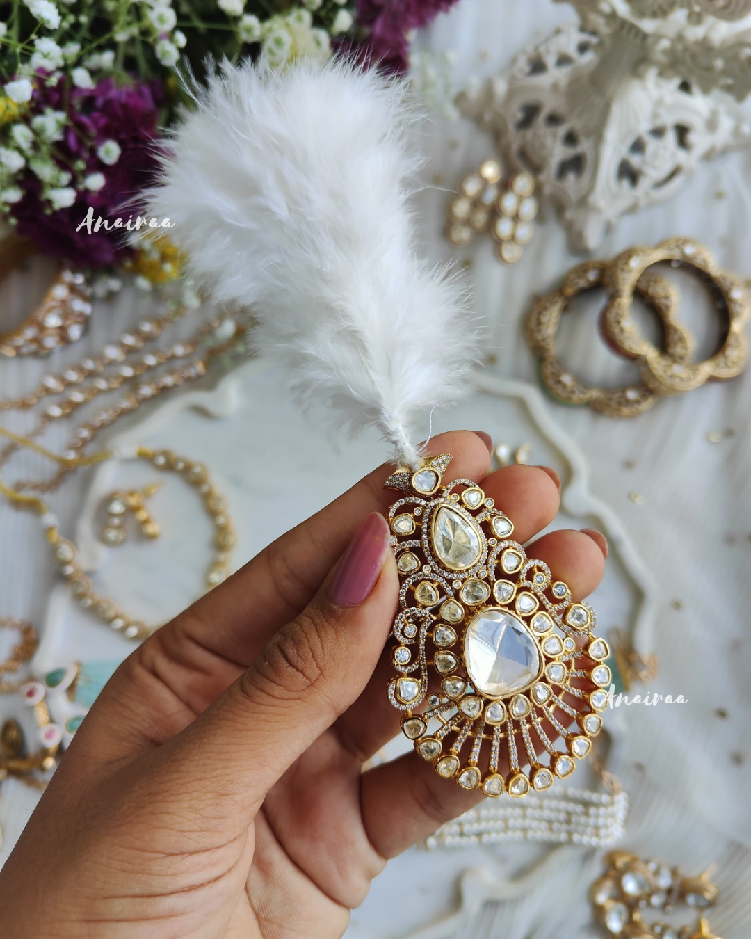 Moissanite Groom kalgi