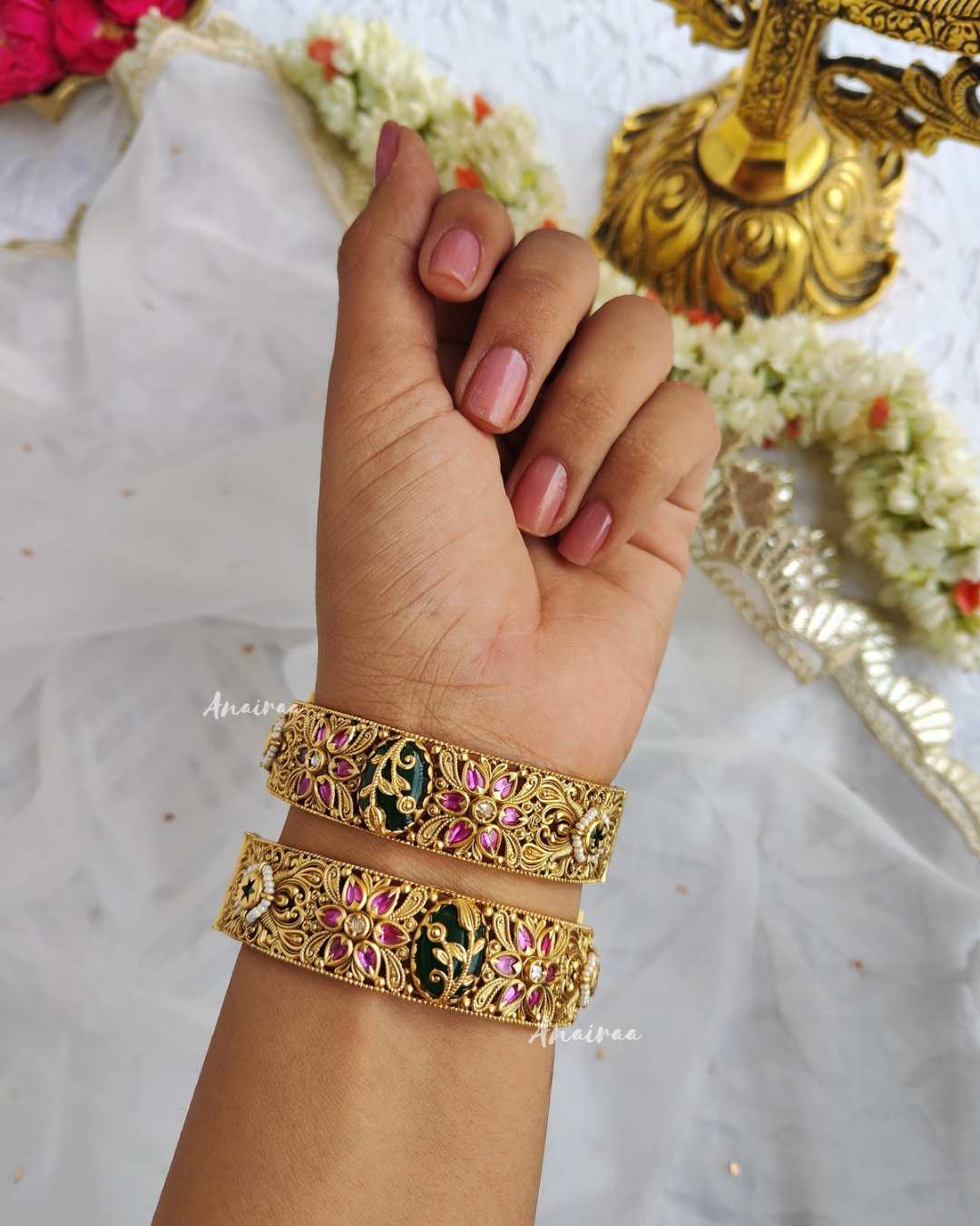 Antique openable bangles
