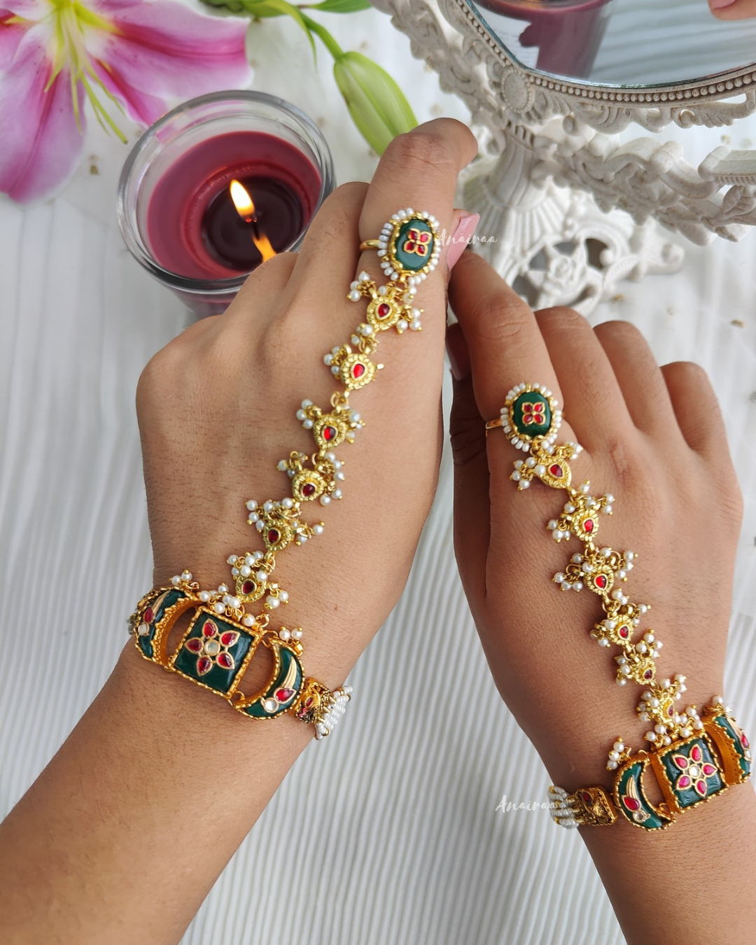 Paachi kundan hathphool