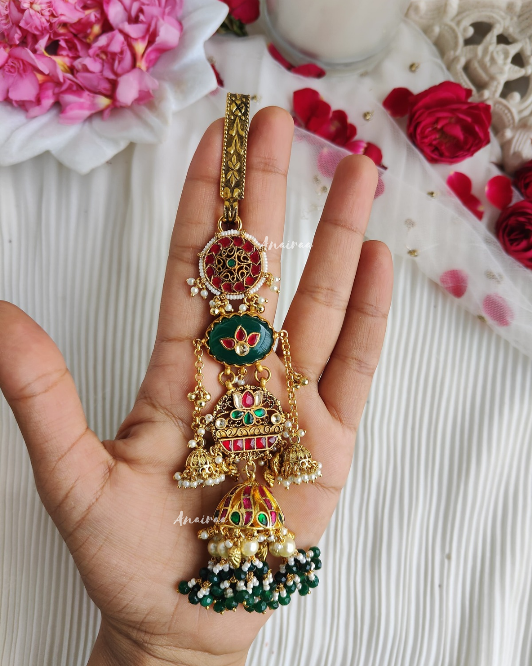 Heritage kundan kamar chabi