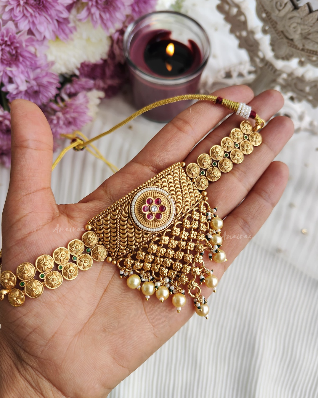 Antique choker set