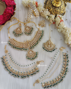 Sunanda paachi kundan bridal set