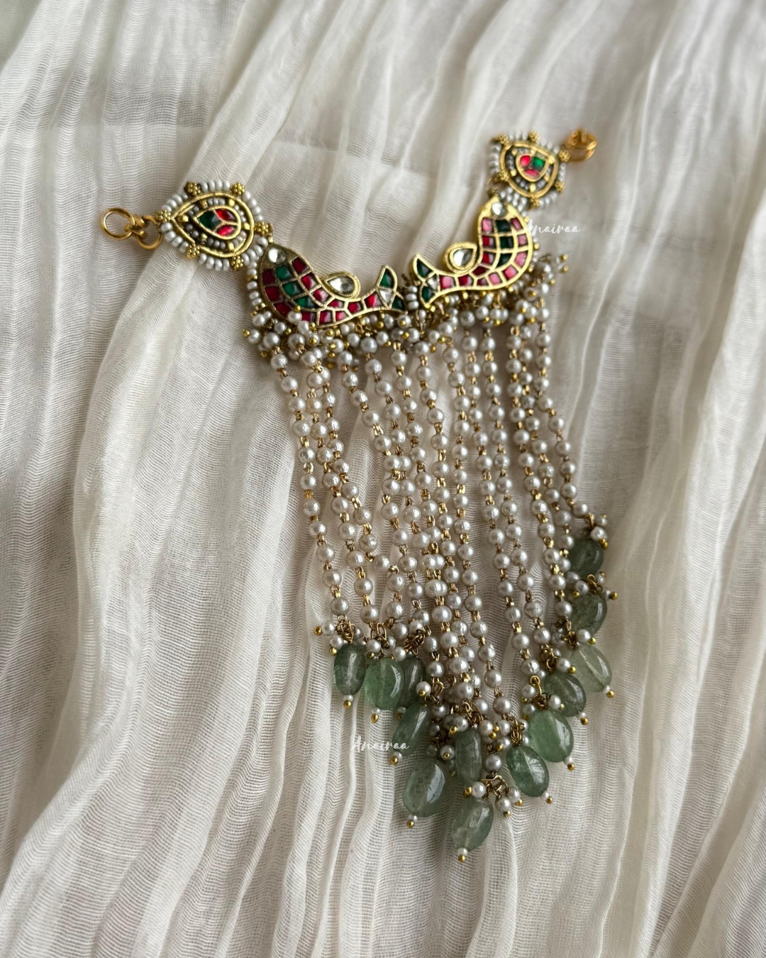 Machli Antique Kundan hair accessory – anairaa