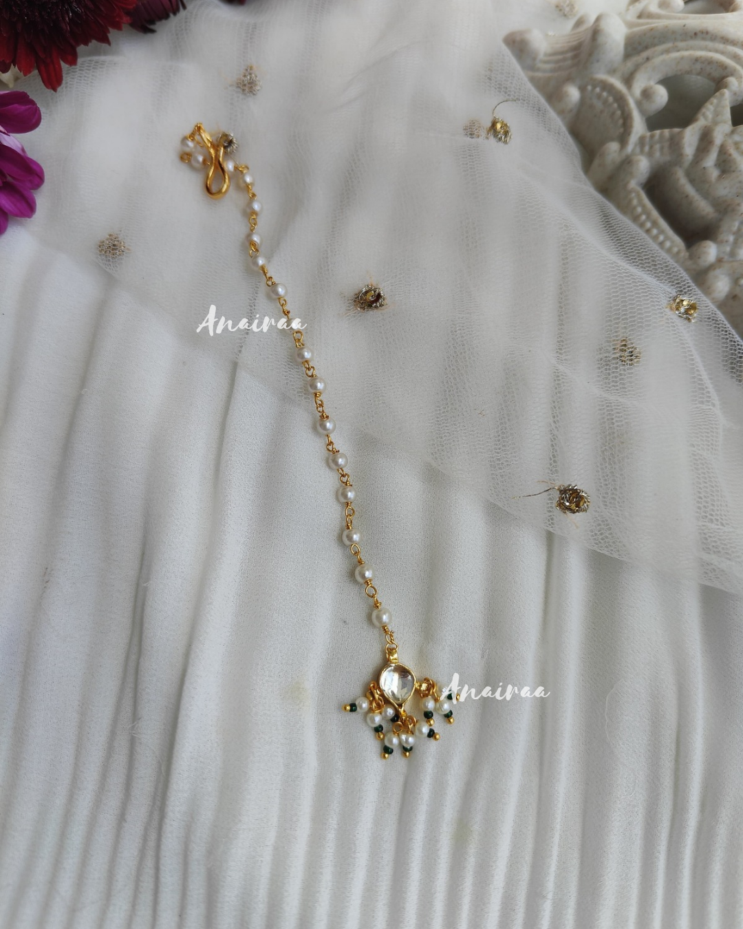 Kundan maangtikka for kids