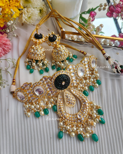 Polki craving stone set