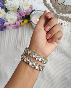Polki openable bangles