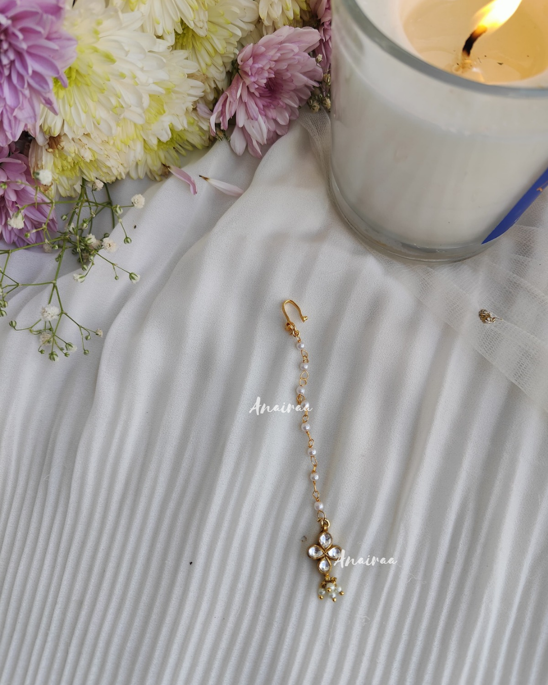 Kundan maangtikka for kids