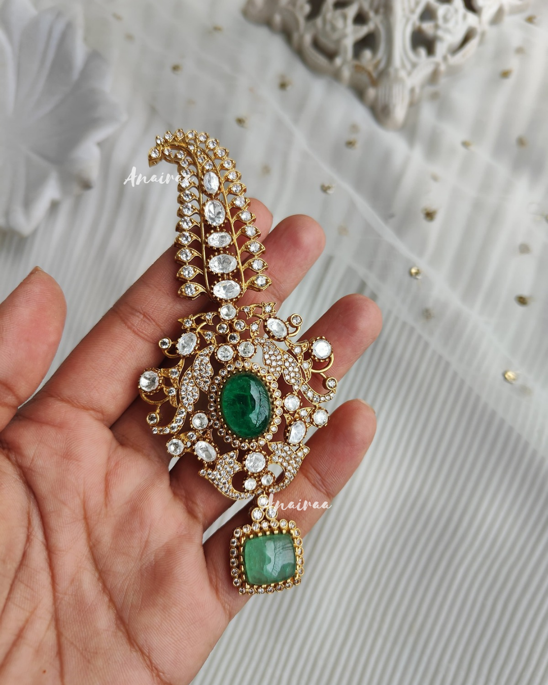 Vicky kaushal inspired polki kalangi\Kalgi