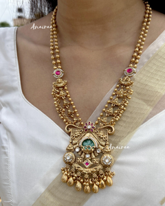 Antique long necklace set