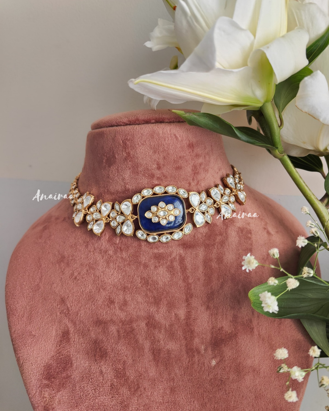Kadi kundan choker set