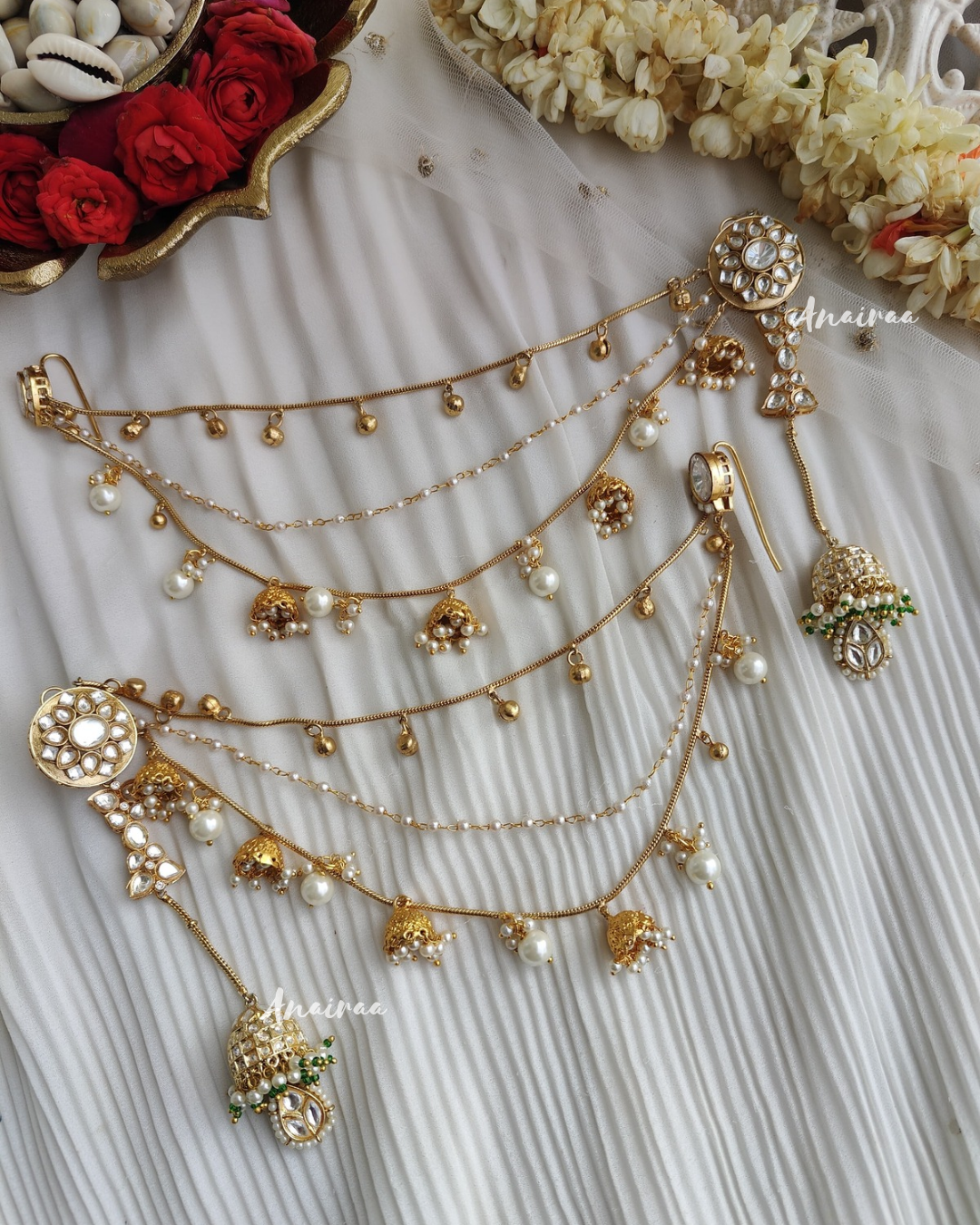 Shirley Polki Sahara earrings