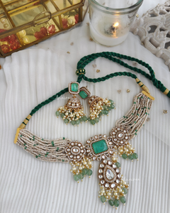 Polki victorian choker set