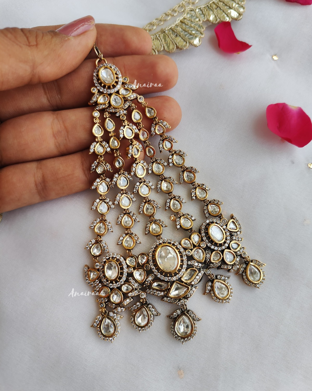 Moissanite passa\Jhoomar