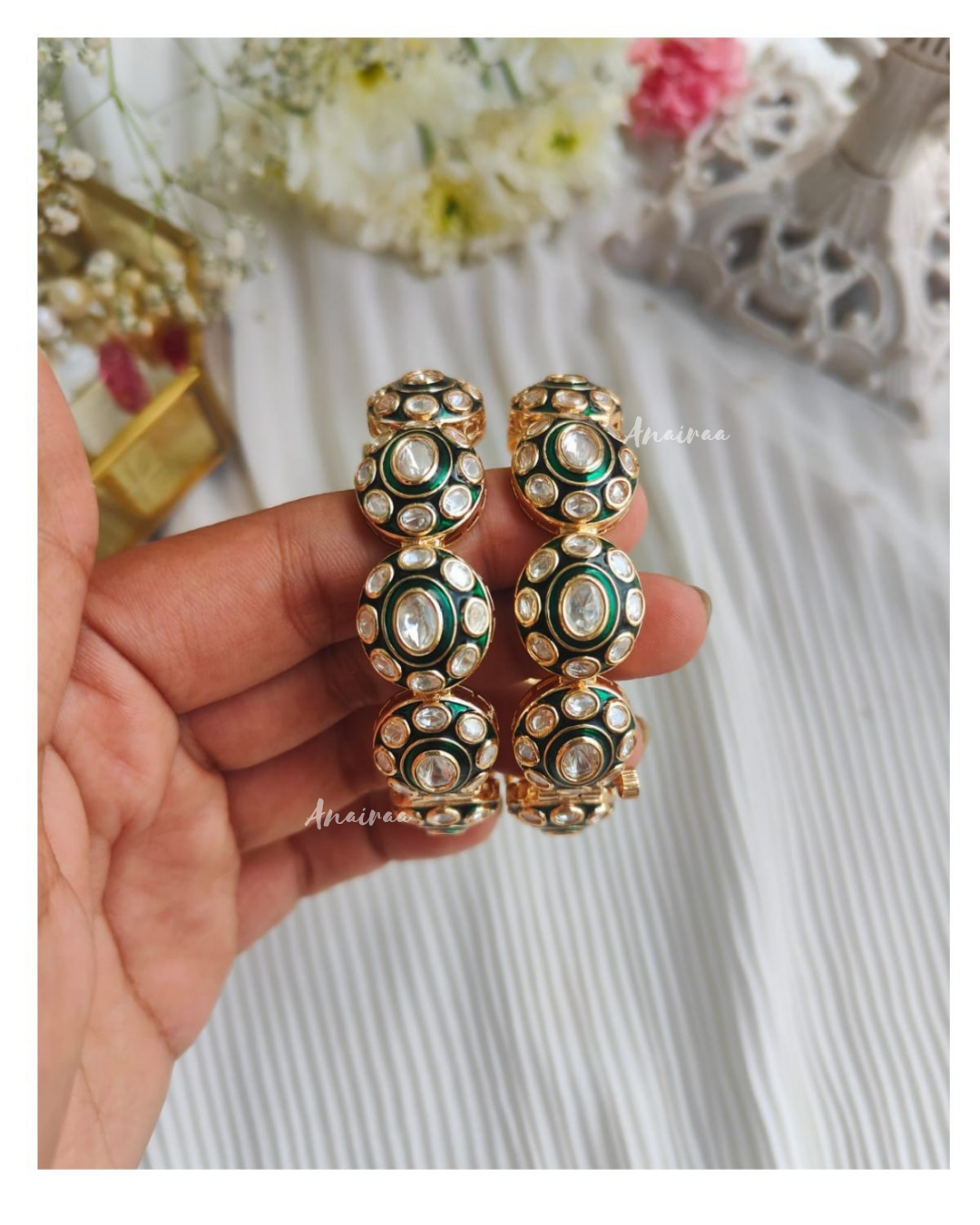 Meena polki bangles 2.4