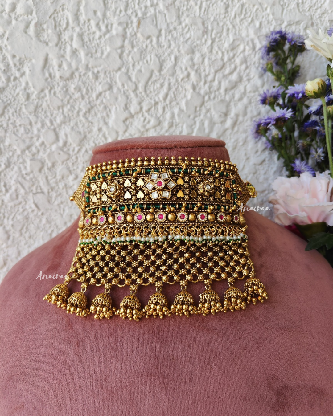 Chitrangada Antique choker set