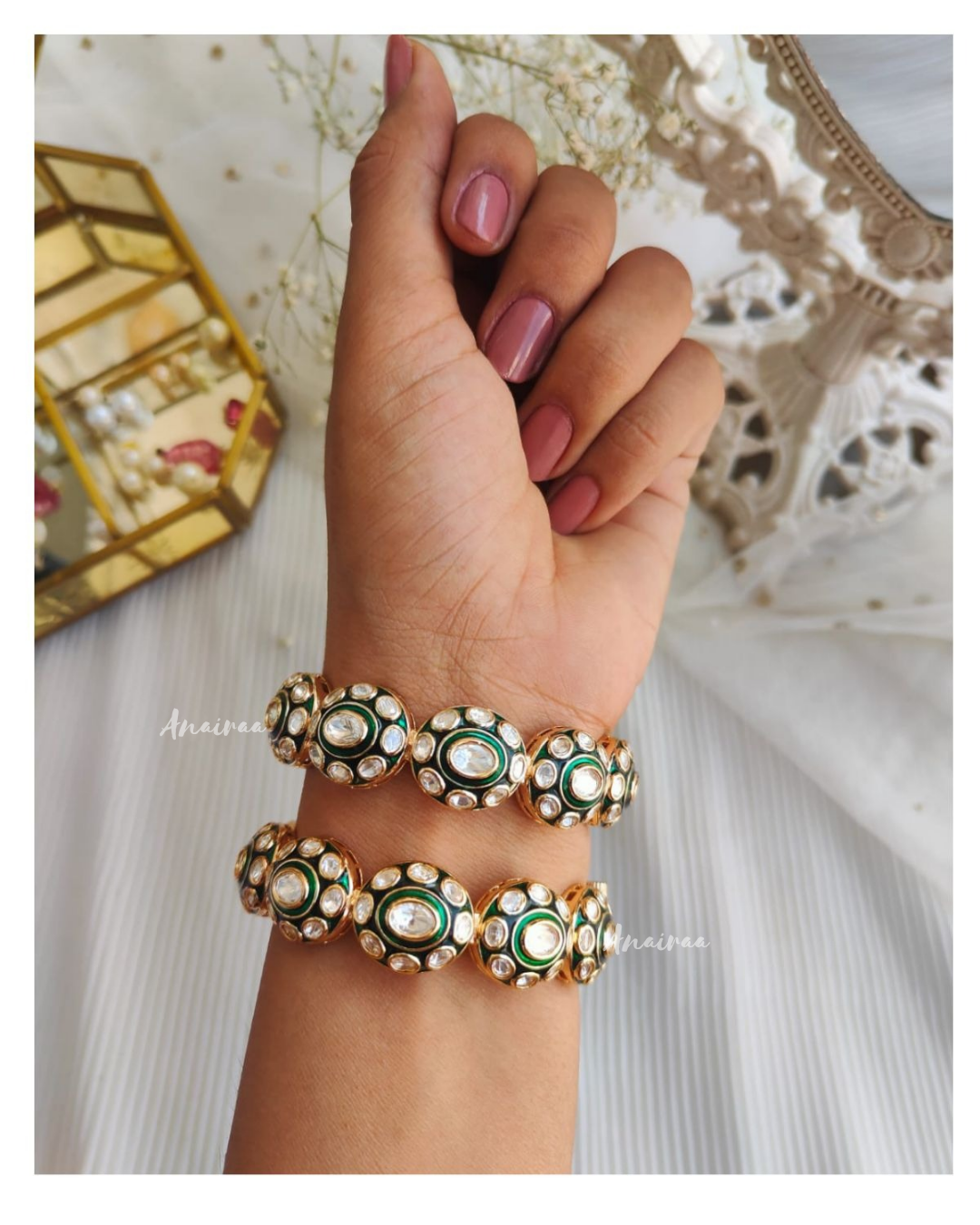 Meena polki bangles 2.4
