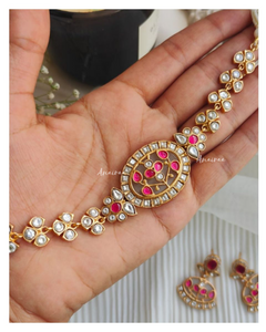 Kadi kundan choker set