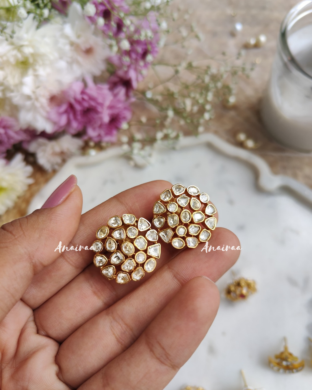 Real moissanite necklace set