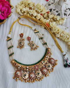 Aadhvita Antique Hasli set