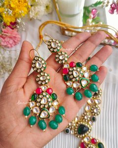 Polki meena and doublet set