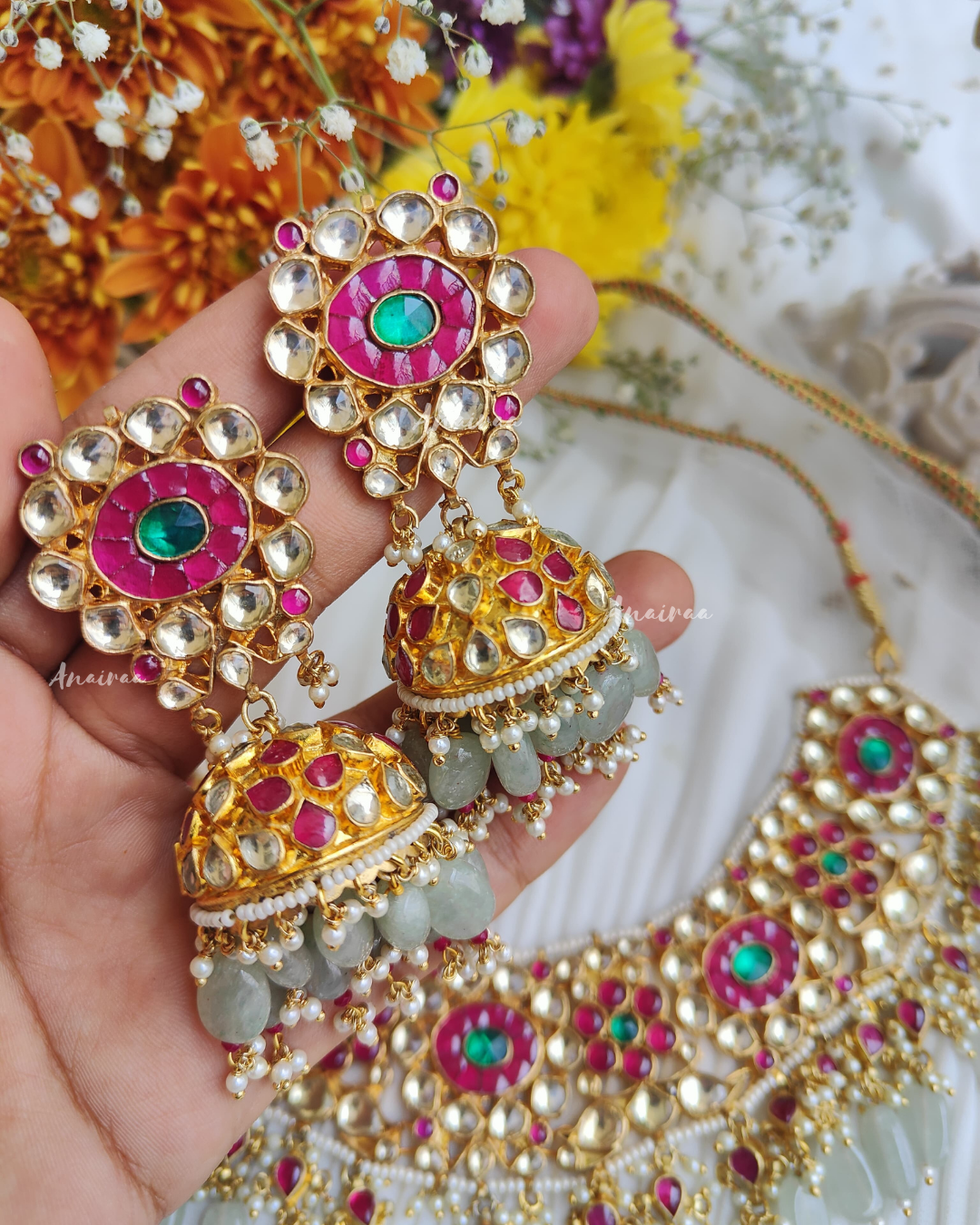 Kundan choker set