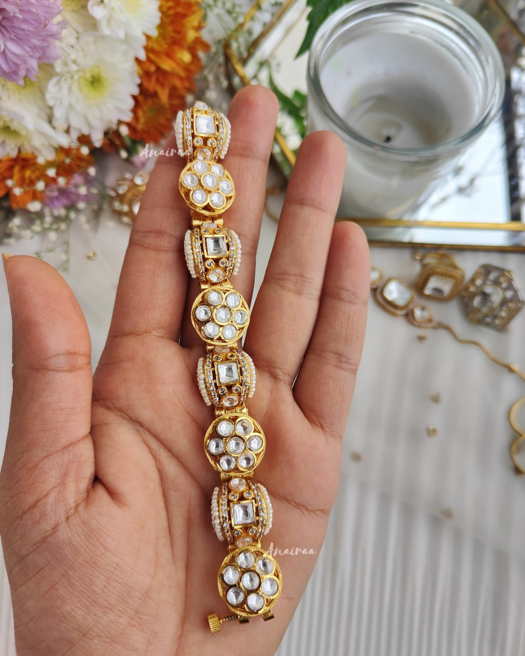 Polki bracelet