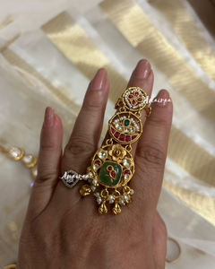 Heritage kundan ring