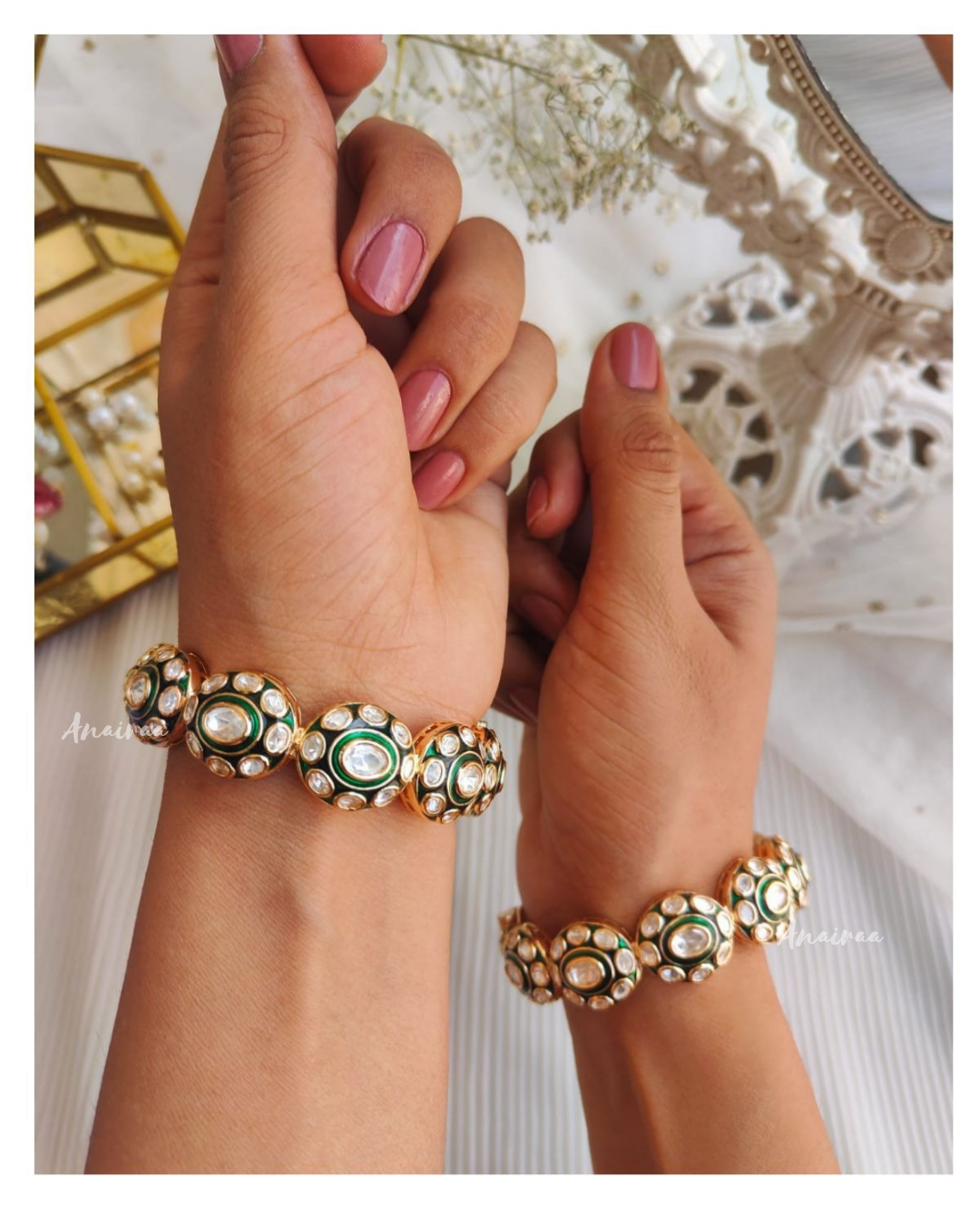 Meena polki bangles 2.4