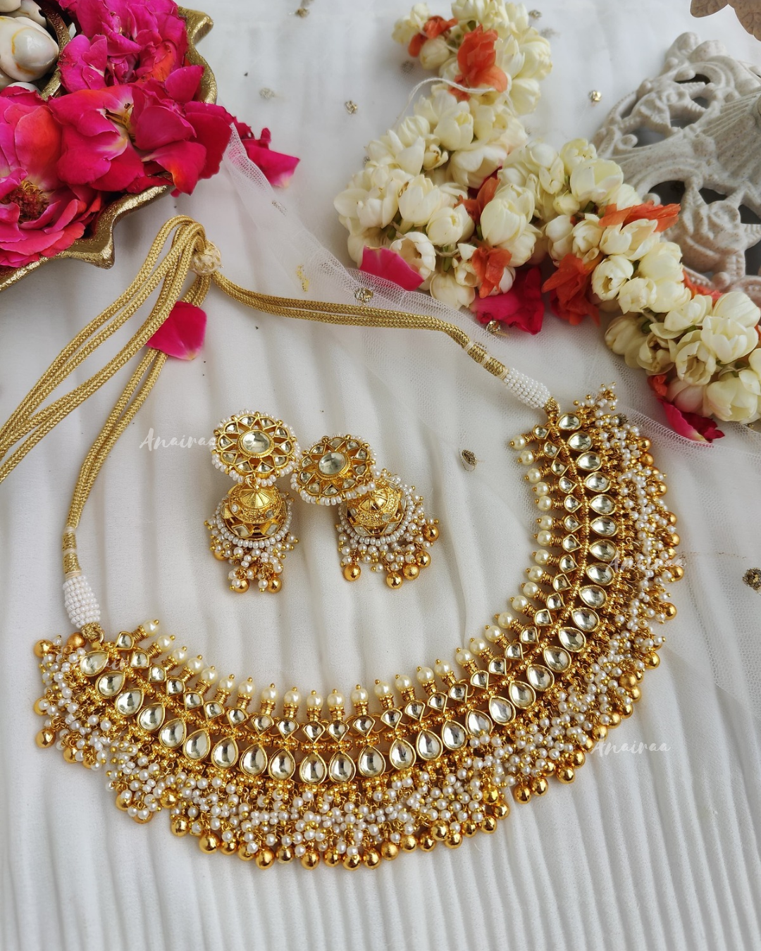 Paachi kundan choker set